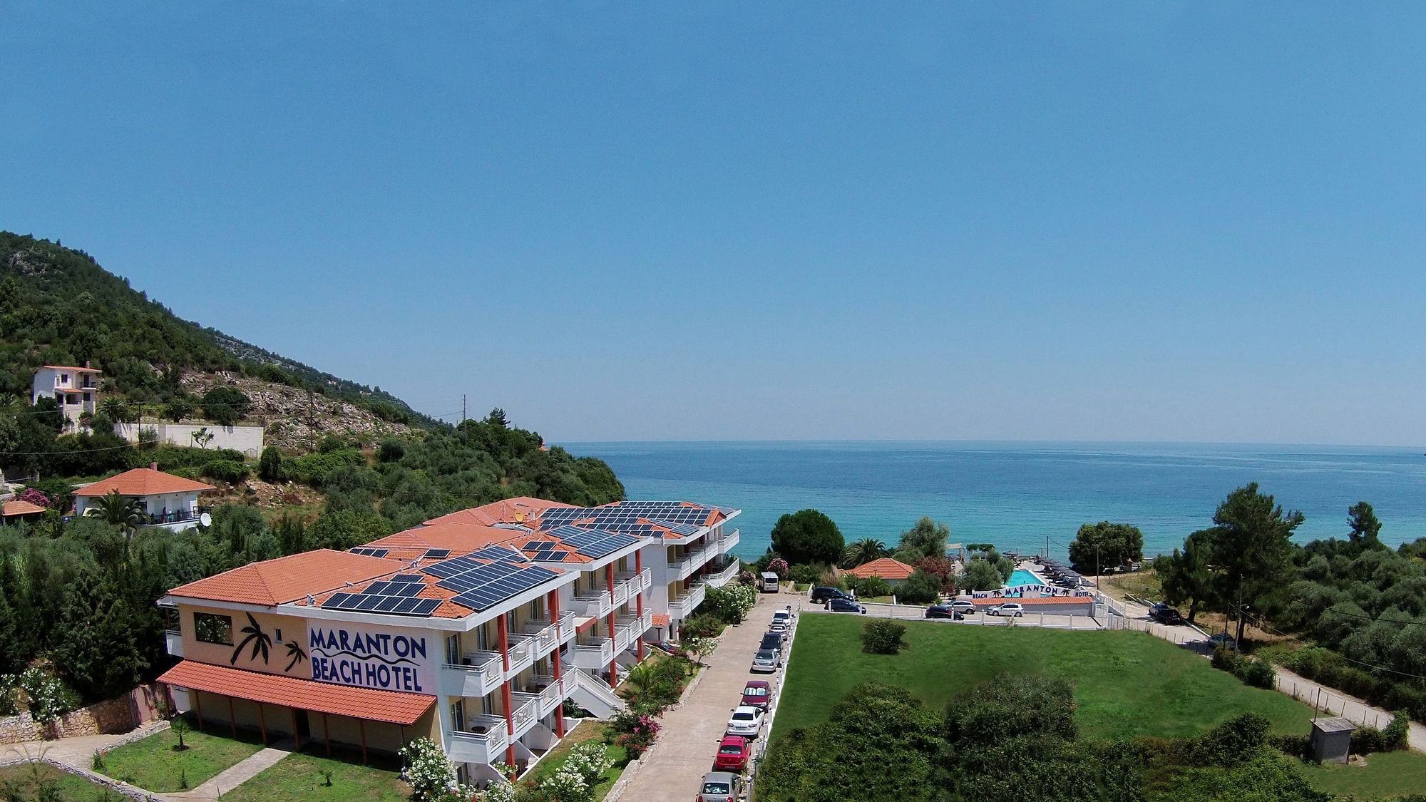Maranton Beach Hotel Kínira Kültér fotó