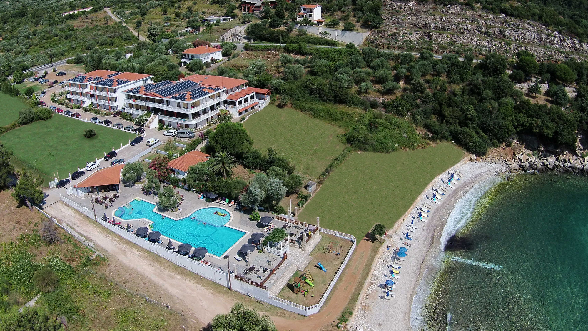 Maranton Beach Hotel Kínira Kültér fotó