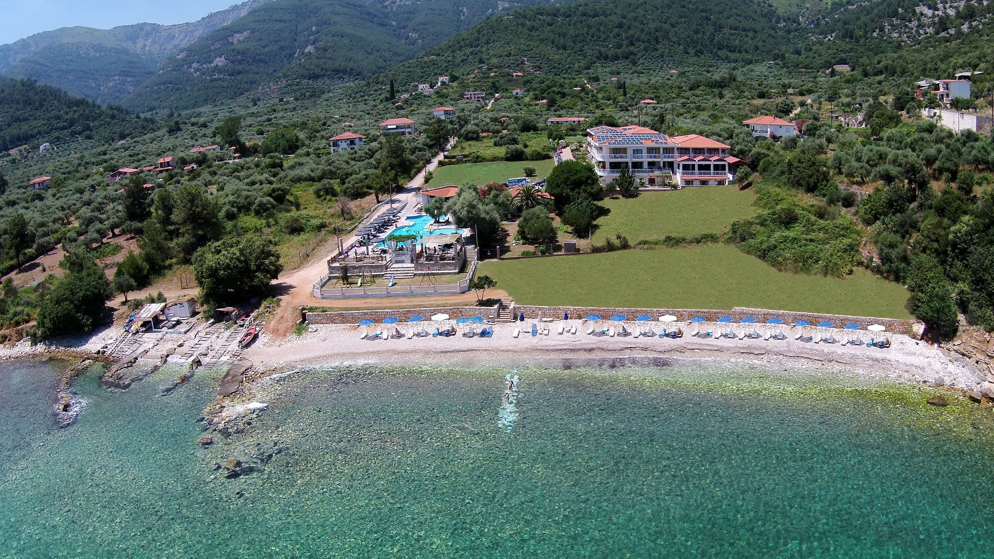 Maranton Beach Hotel Kínira Kültér fotó